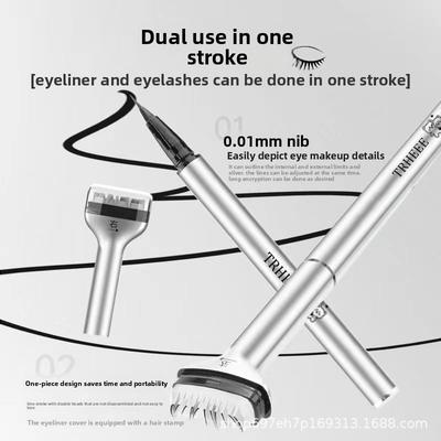 Lower Eyelash Stamp Eyeliner Pen Combo Non Smudging, Long Lasting for Beginners