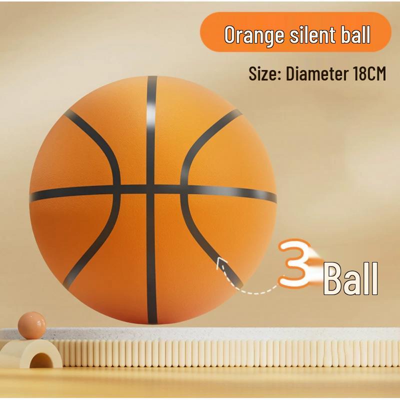 Silent Indoor Toddler Bouncy Basketball Toy