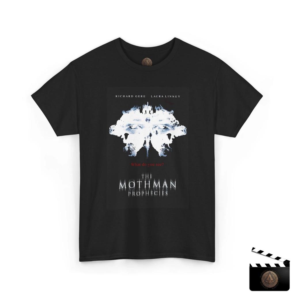 The Mothman Prophecies Locandina Film Maglietta Retrò Per Uomo e Donna
