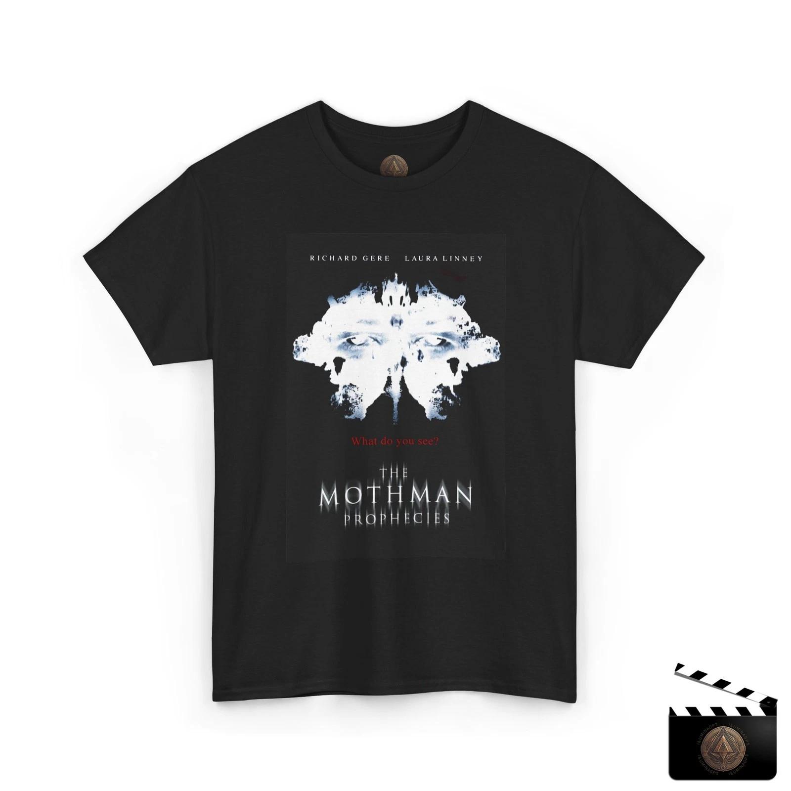 The Mothman Prophecies Movie Poster Retro T shirt For Men & Women M