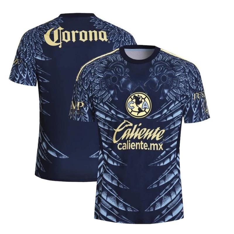 

2026 Autumn New Club America Jersey for Men and Women, Breathable Shirt for Casual Sports and T-shirt. L