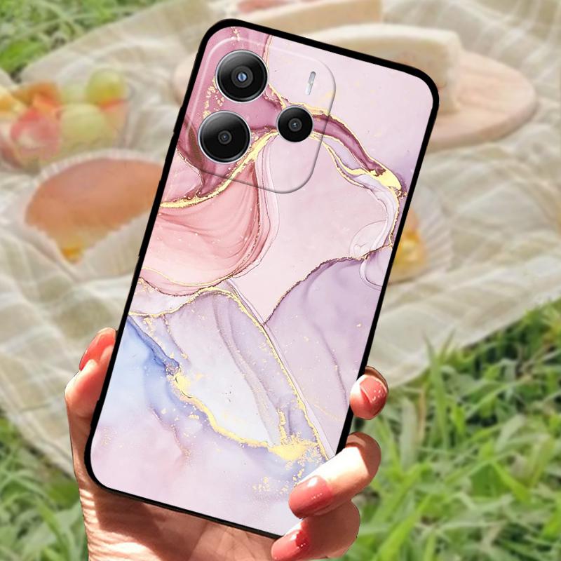 For Xiaomi Redmi Note 14 5G Case Soft Silicone Phone Cases Shell For Redmi Note 14 4G Cartoon Phone Protective Fundas Cover