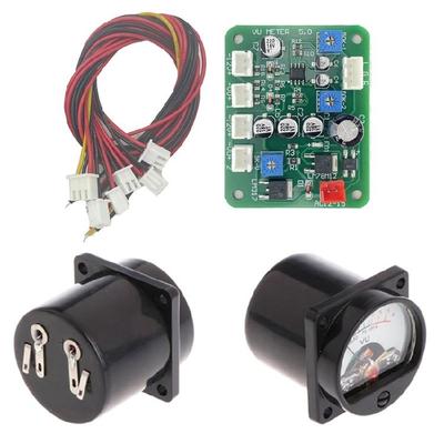 Precise Display Reliable Sound Meter Set VU Meter Driver Board VU Meter Set