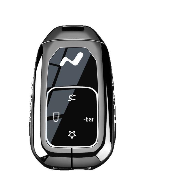 NIO Karten-Schlüssel-Etui: Kompatibel mit 25 Xinledao L90 und 24 Modell L60 - Metallgehäuse und Schnallendesign