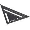 Protractor d'angle pour toiture 7 pouces Alliage d'aluminium Oxydation noire  (  )
