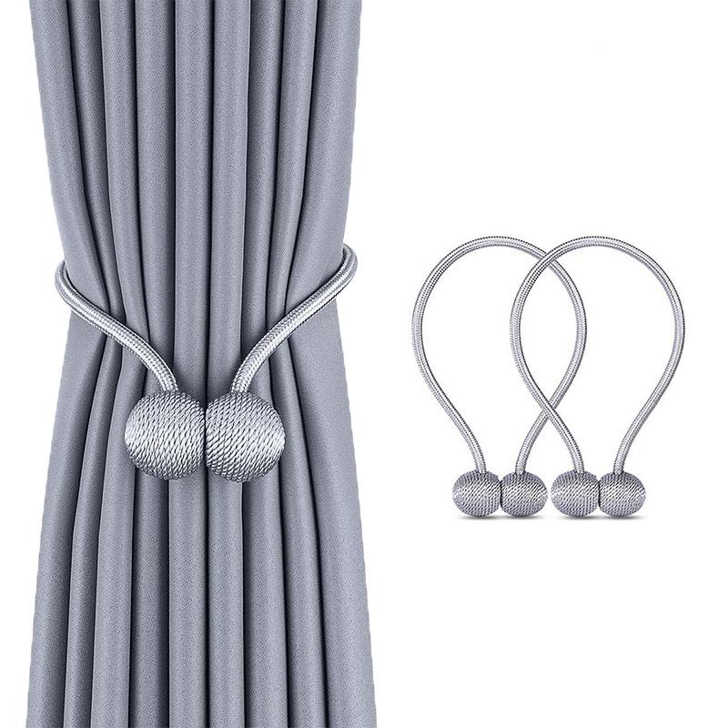 Magnetické perlové koule závěsy podvazy závěsů spony podvazy spony klipy záclonové tyče domácí dekorativní doplňky