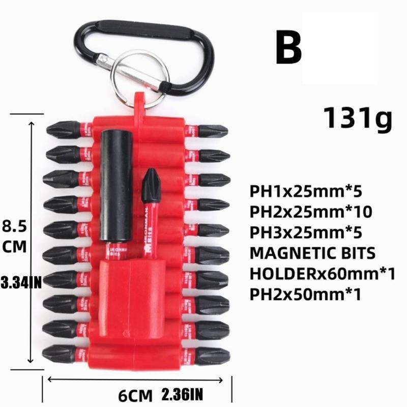 Essential Electric Screwdriver Bit Set Multi Specification Bits for Home Improvement and Electronics Assembly Projects
