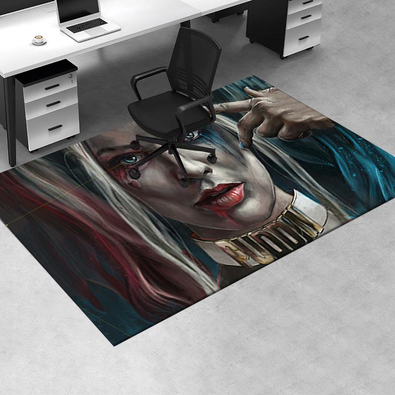 

PUDDIN Choker Necklace - Bold & Unique Fashion Statement Office Mat Home Decor Office Desk Chair Rugs Chair Carpet for office Chair Mat Gif 60cm by 90cm