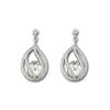 Megan Earrings Womens Silver