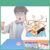 Manège Électrique Interactif en Bois Kit Scientifique DIY Pour l'Apprentissage Pratique des Enfants