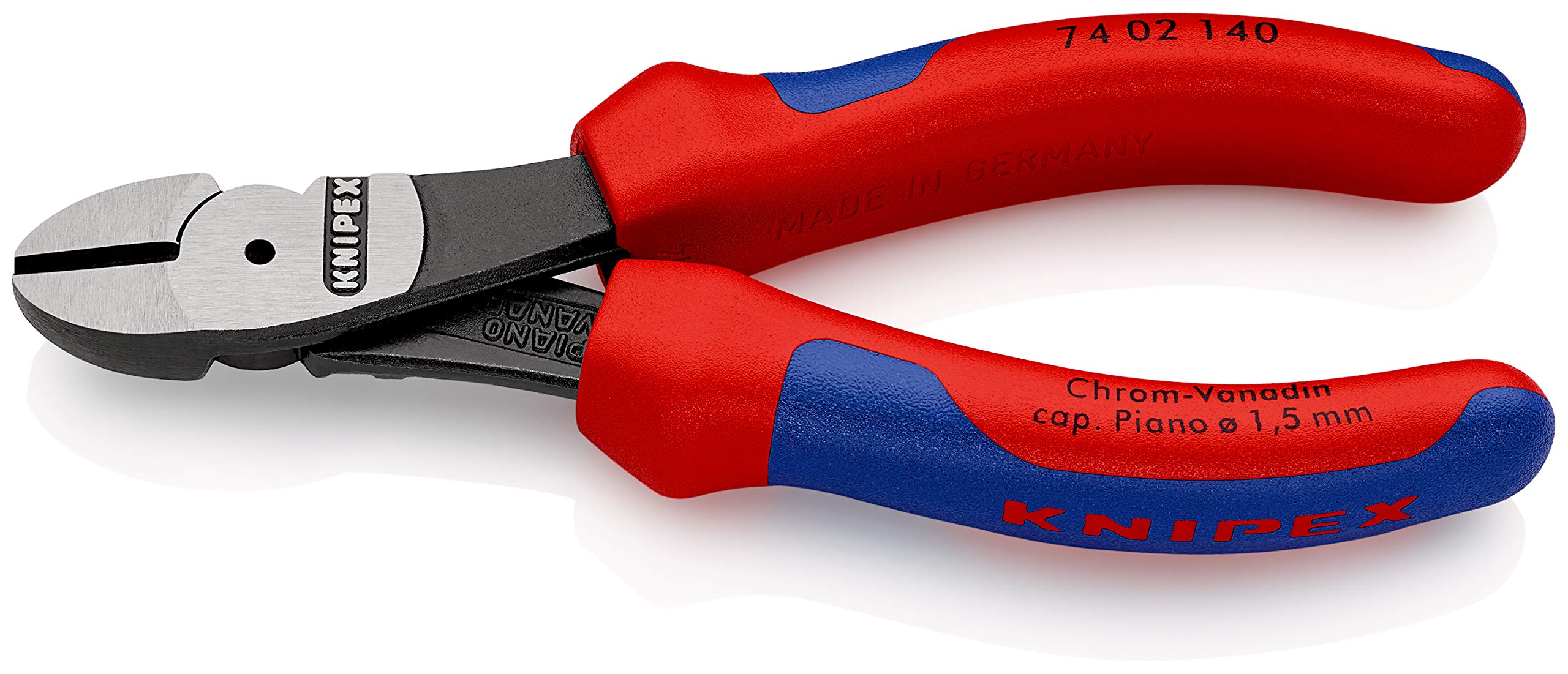 

KNIPEX 7402-140 Heavy-Duty Diagonal Cutting Pliers (for Hard Wire) (SB)