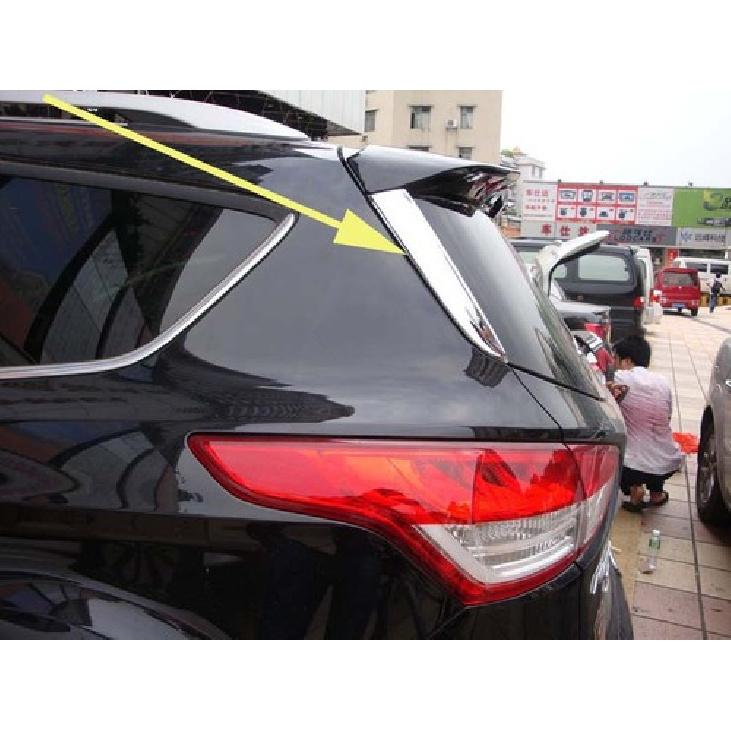 Rear Window Decoration Cover trim for 2013- FORD Escape kuga Molding Chrome