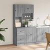 Küchenschrank Grau Sonoma 95 x 50 x 180 cm Spanplatte