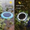 Solar-Rasensteckleuchten, LED-Garten-Dekoleuchten, schwimmende Schwimmbadleuchten, Landschaft