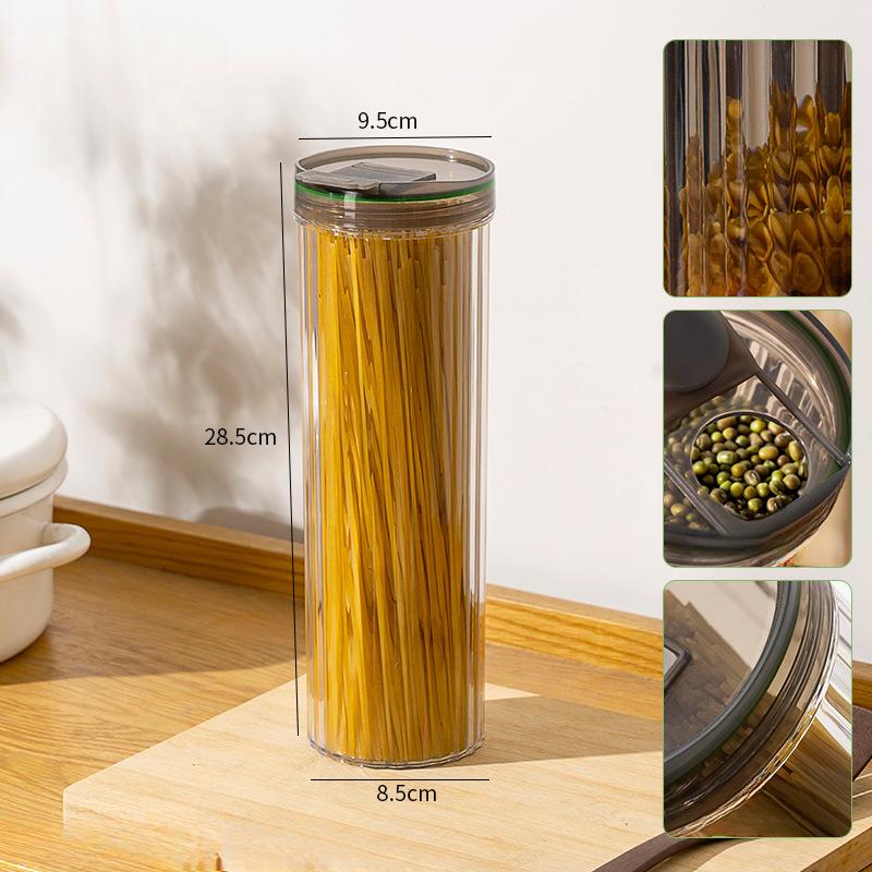Storage Bucket for Hanging Noodles, Sealed, Specifically Designed for Household Kitchens, Food Grade, Noodle Storage Box, Pasta Storage Tube