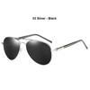 Men And Women Polarized Sunglasses Colored Reflective Glasses Driving Sunglasses Black Unisex Pilot Lenses Uv400