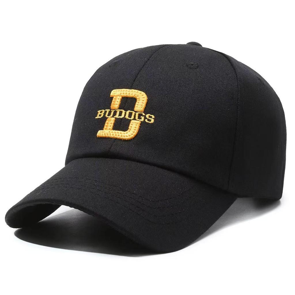 Embroidery Letters D Peaked Cap Outdoor Breathable Men Women Sun Small Show