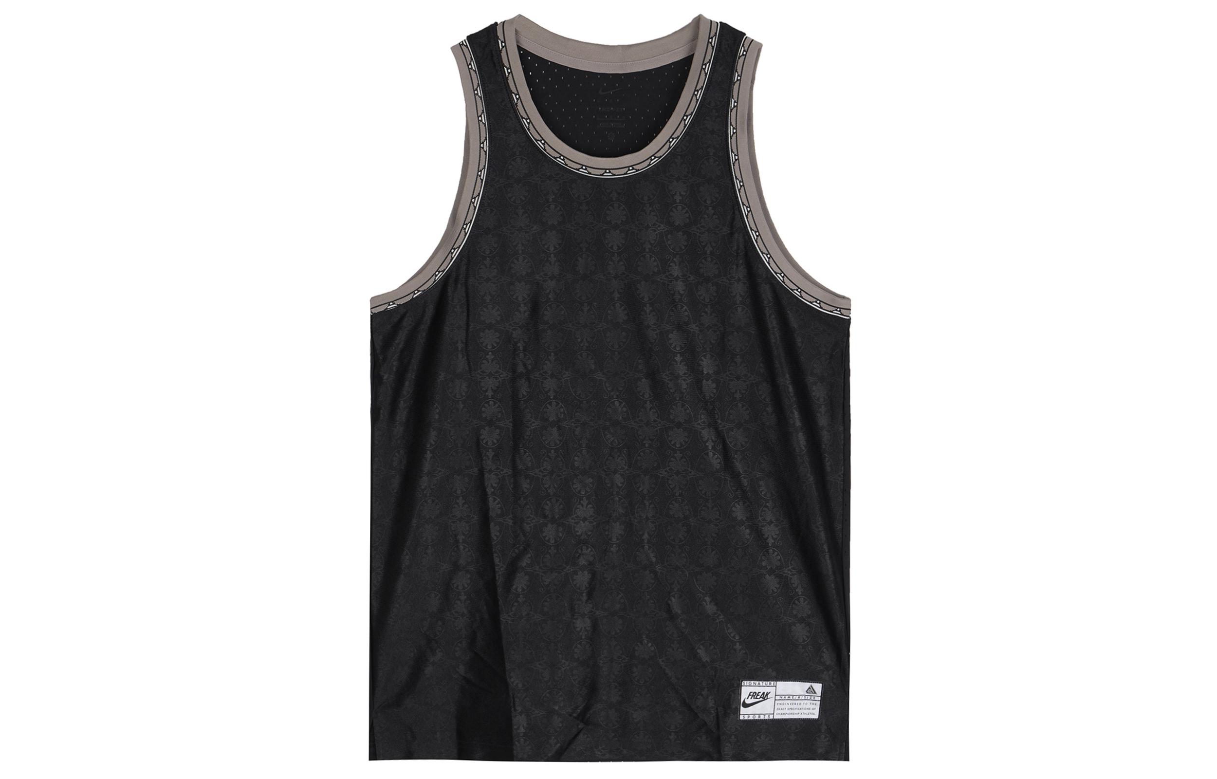 Мужская майка для бега, тренировок, баскетбола Nike Knit Черная DQ5655-010 L