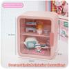 Blind Box Villa Display Box Figurine Landscape See-through Plastic Display Box Bubble Mart Lego Doll Cute Figurine Display Box