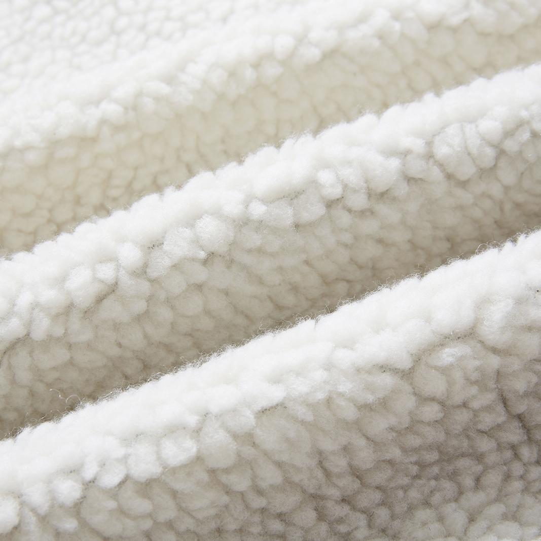 Зимнее водонепроницаемое теплое утолщенное пальто из искусственной овечьей шерсти — фото 11