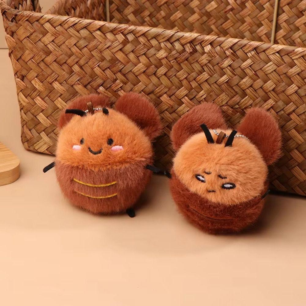 Insect Cockroach Plush Doll Soft Cockroach Plush Keyring  Festival Party Decor