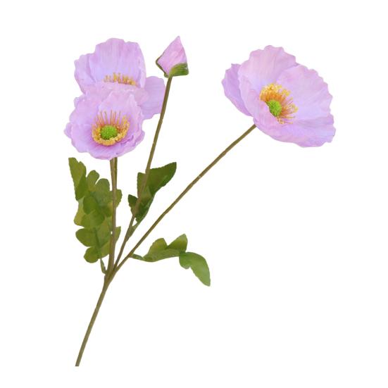 Artificial Flower for Vase Realistic Faux Silk Flower Bouquet with 3 Heads Blooms And 1 Bud for Home Wedding Party Decoration Table Centerpiece