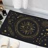 Sun & Moon Print Floor Mat Carpet Doormat for Living Room Home Decoration Small Area Bedroom Non-slip Plush Floor Mats Rug