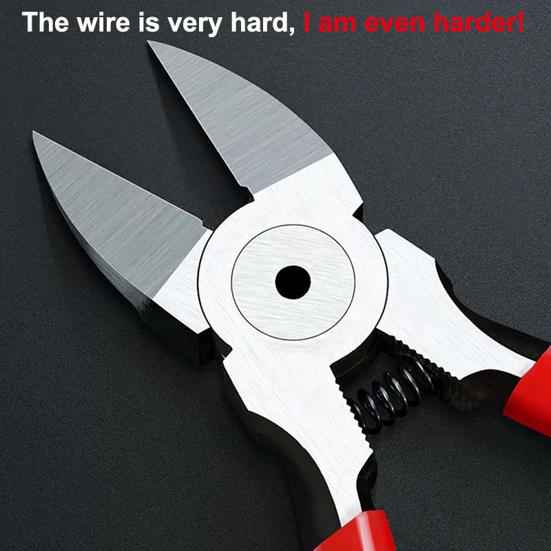 Pinze da Taglio Professionali da 4/5/6/8 Pollici Tronchesi Laterali per Filo Utensile da Taglio Elettrico Elettricisti Fai da Te Riparazione Utensili a Mano