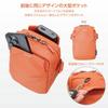 HAKUBA PlusShell Stream Camera Bag Shoulder Pouch AZ Orange Water-Resistant Lightweight Everyday Use AMZSP-STSPOR 4977187005943