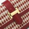 Wedding Bag 2024 New Summer Small Square Bag Red Wedding Bag Niche Versatile Ins Single Shoulder Crossbody Bridal Bag