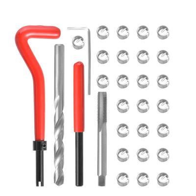 30-teiliges metrisches Gewinde-Reparatureinsatz-Set M3 M4 M7 M9 M11 Helicoil Car Pro Spulenwerkzeug M11 * 1,5