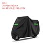 Motorcycle Rain Dust Sun Shield Wear Resistant Fabric Foldable Design Easy Storage And Quick Installation