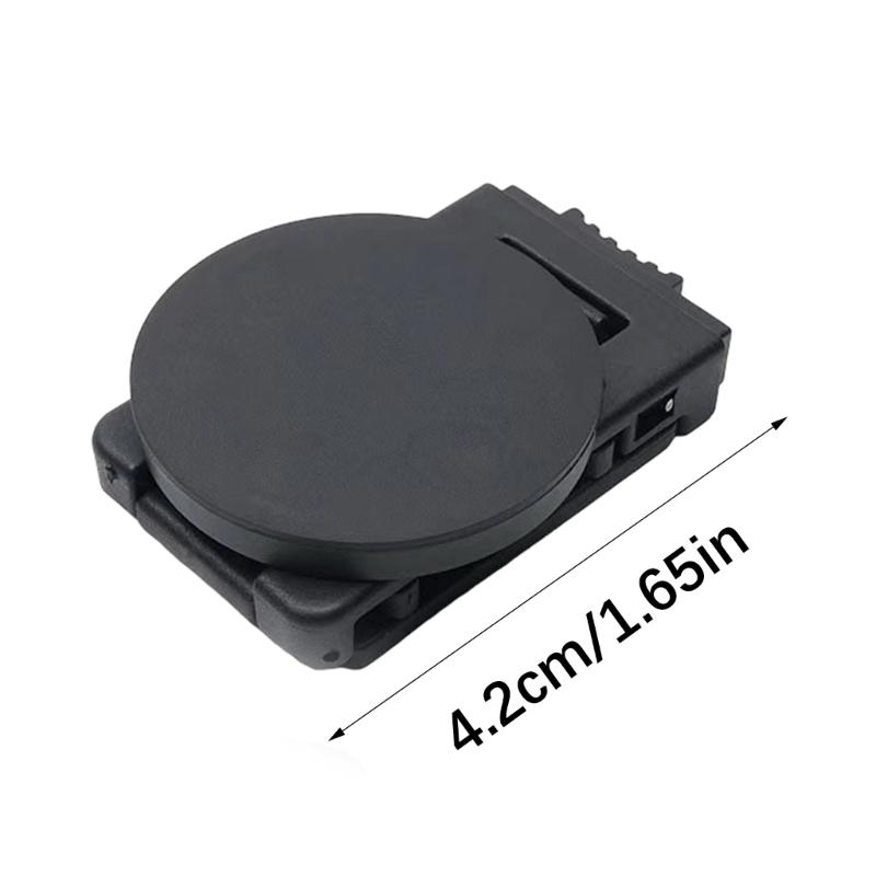 Pack of 3 Magnetic Belt Clasps Clips Adjustable Lock Snapped On for Tool in 43mm 55mm 66mm Silicone Wrap Magnetic Suction