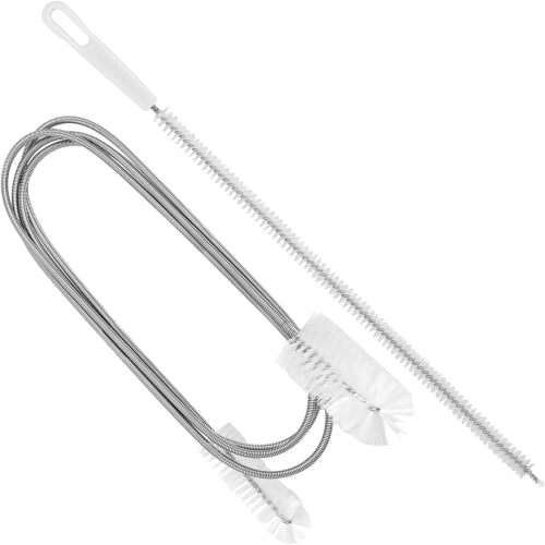 beyourchoi Pipe Brush for Plumbing, Wire, and Drain Cleaning, Flexible Spiral Drain Brush for Cleaning, Pipe Cleaning, Toilet, Bathroom, and Kitchen,