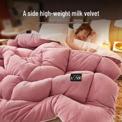 Manta Gruesa de Coral Fleece para Invierno - Colcha Suave de Terciopelo para Dormitorio, Siesta, Uso en Sofá
