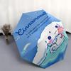 Cinnamoroll,Cloud Automatic Umbrella-Foldable, Durable 8-Bone Design, Compact and Stylish, Great for Camping, Halloween, Christmas, Mother's
