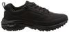 Spalding JIN 3320 Men's Lightweight Walking Shoes, Wide Width, Size 6E, Black, Size 26.0 cm, G