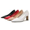 Damen High Heels Büro Neues Bankett Elegante und vielseitige Alltagsschuhe 7,5 cm Absatz WZ