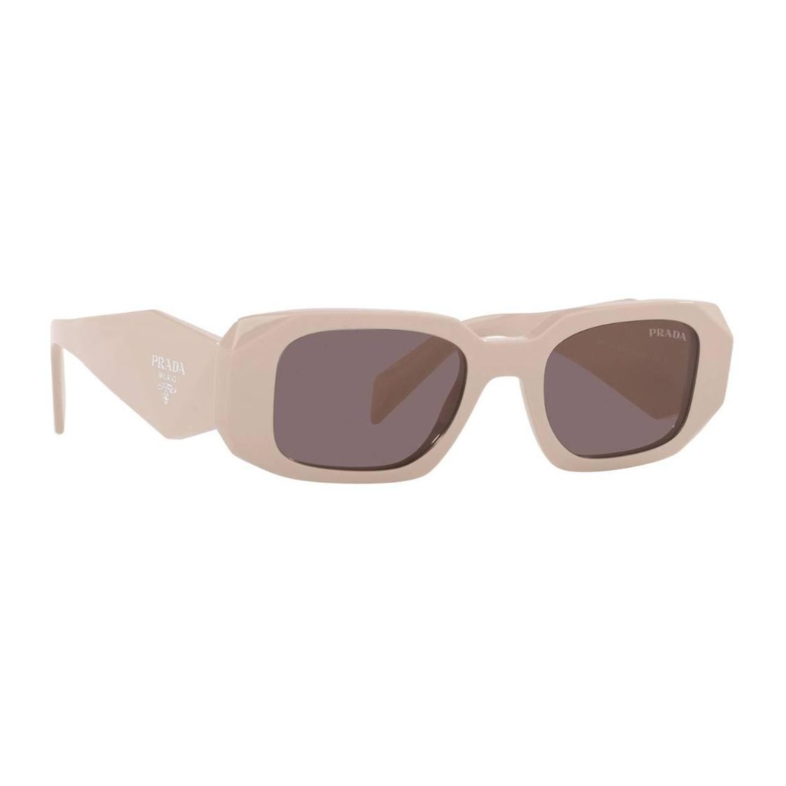 

Prada Casual Minimalist Fashion Trendy Injection Molded Square Sunglasses Women sunglasses Pink PR17WSVYJ6X1 Pink,49mm