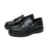 Black tassel men's Loafers soft Moccasins high-quality spring and autumn genuine leather shoes men's business shoes for men