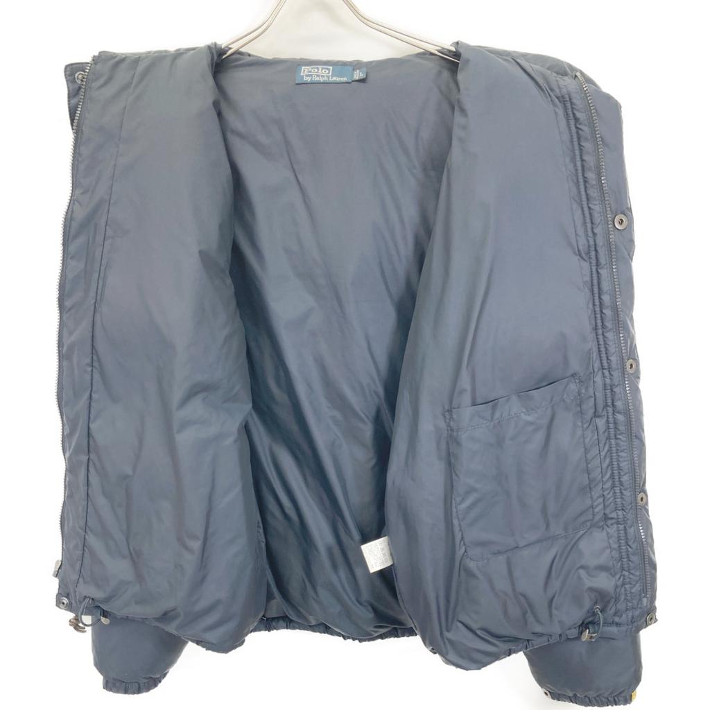 POLO RALPH LAUREN [Domestically Authorized] 3-Star Patch Hoodie Jacket L NavyUsed