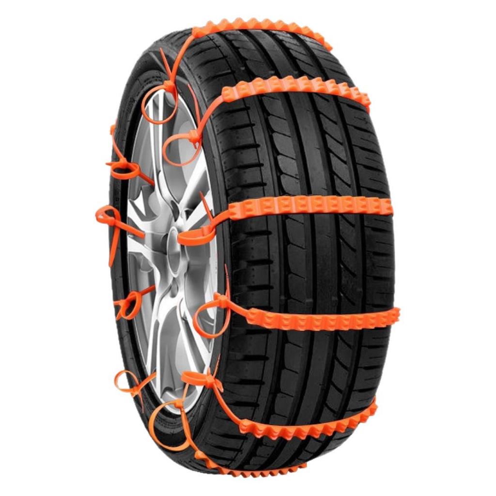 Universal 2024 Car Anti-Skid Chains for Sedans, SUVs, Minivans & Off-Road Vehicles