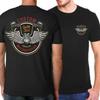 2025 Sommer Neu Trendiges Motorradclub Bedrucktes T-Shirt Baumwolle Locker und Modisch Kurzärmlig Streetwear für Männer und Frauen