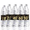 Gold Bottle Black Stickers Kit Age Milestone Celebrations And Halloween Decor