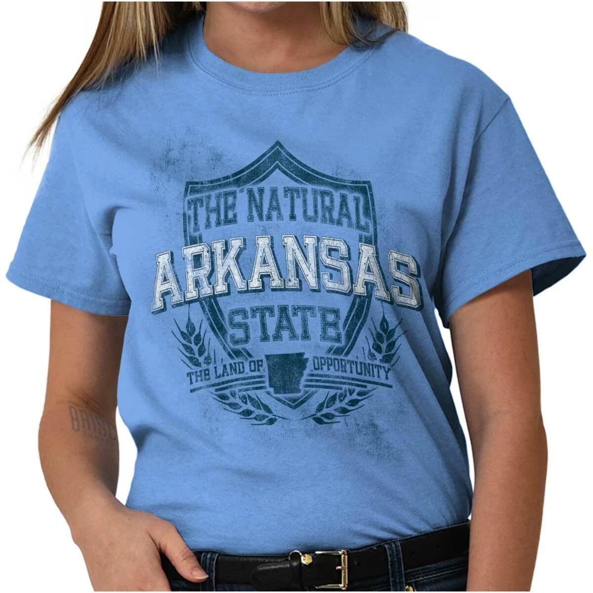 Arkansas State Motto Souvenir Tourist Gift Ladies TShirts Tees T For Women XXXXL