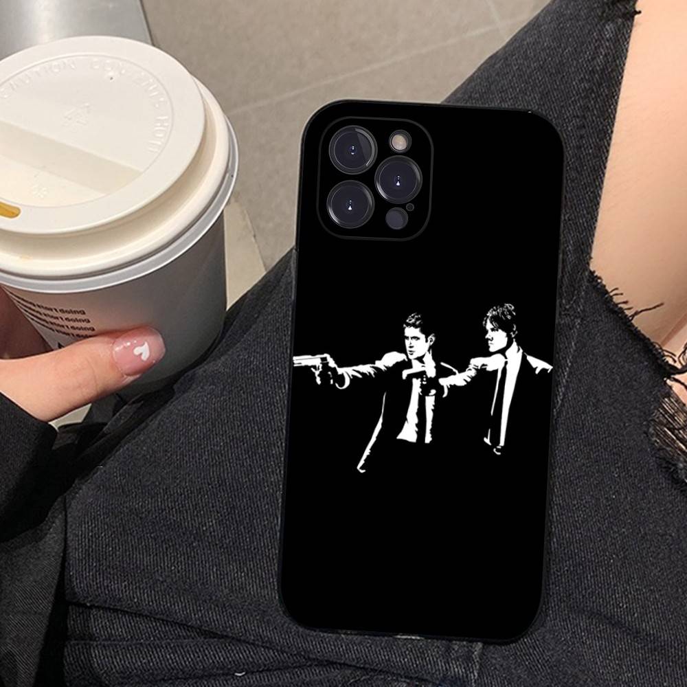 

Supernatural SPN Dean And Sam Phone Case For iPhone 17 16 14 15 13 12 11 Pro Max Plus Silicone Soft Cover iPhone 16
