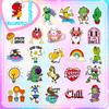 50 Mix And Match Netmap Stickers Shrimp Skin Cartoons Cute Student Kids Reward Stickers