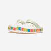Crocs Chevron Band Clog Kids [CRS213839-WHITE/MULTI]