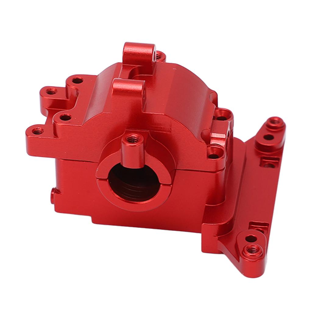 RC Gear Box Cover Front Rear Aluminum Alloy Upgrade Part Gear Case Housing for Traxxas Latrax Teton 1 18 Crawler Red