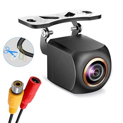 Backup-Rückfahrkamera Innovatives Modell Ultra 2 Megapixel Neueste IP68 Seiten-Backup Fischaugen-Monitor Umschaltbar mit oder ohne HD-Festplatte Universell für Einfache